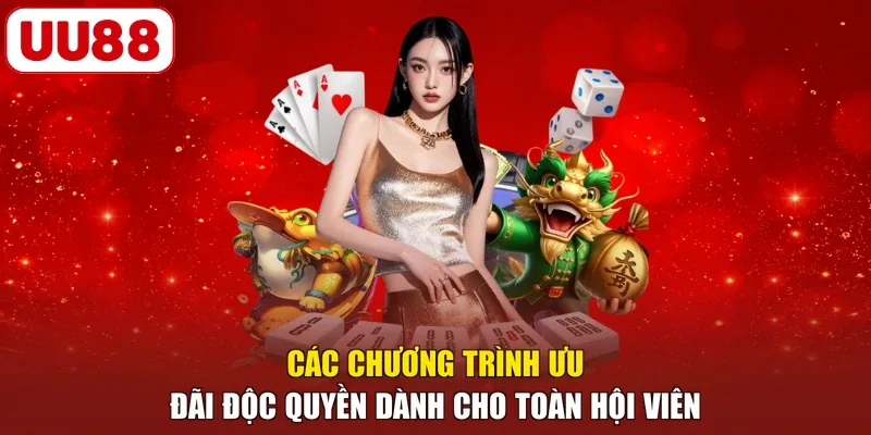 Các chương trình ưu đãi độc quyền dành cho toàn hội viên