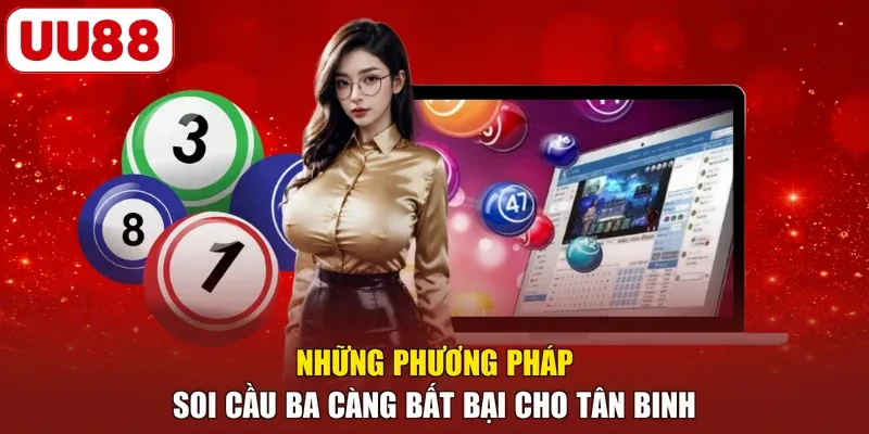 Những phương pháp soi cầu ba càng bất bại cho tân binh