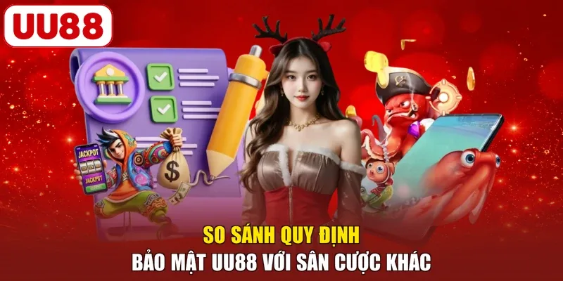 So sánh quy định bảo mật UU88 với sân cược khác